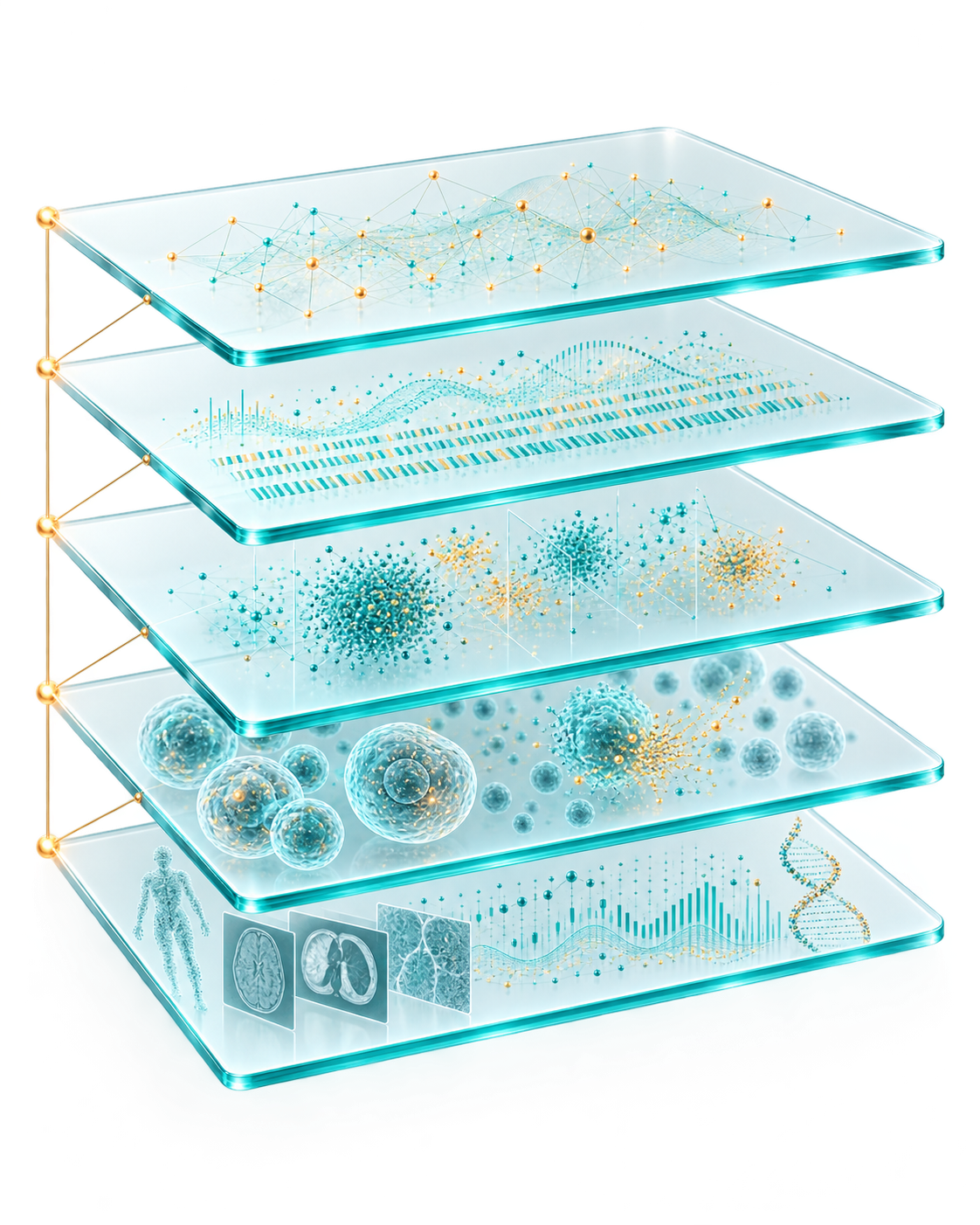 Layered biological evidence stack